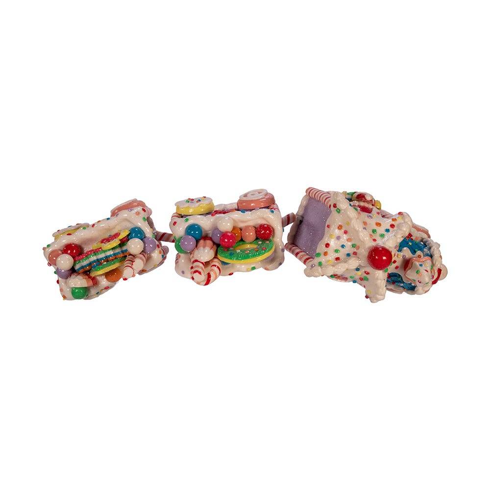 Kurt Adler 14.4-Inch Claydough Train Set