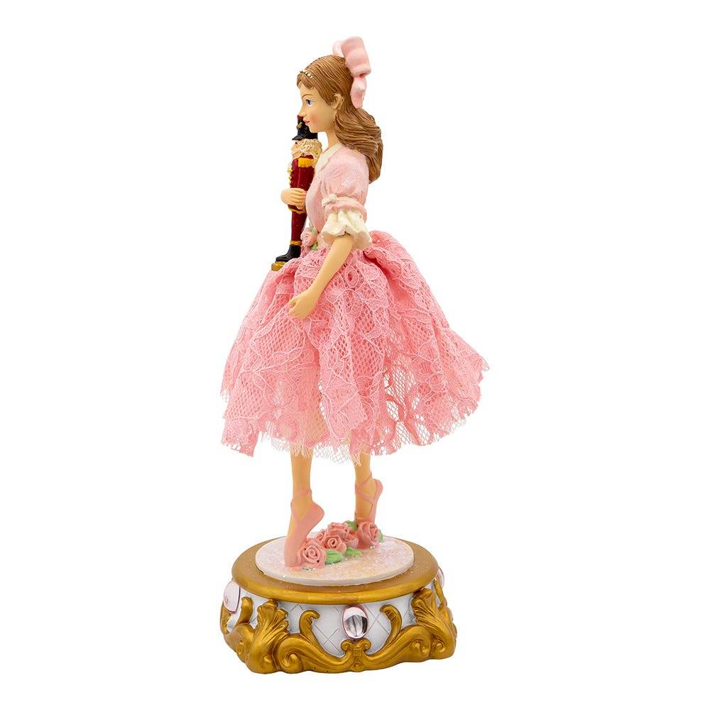 Kurt Adler 11.25-Inch Clara Ballet Nutcracker Musical Deco