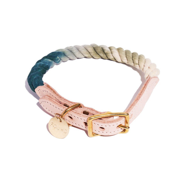 The Catskill Ombre Cotton Rope Cat & Dog Collar