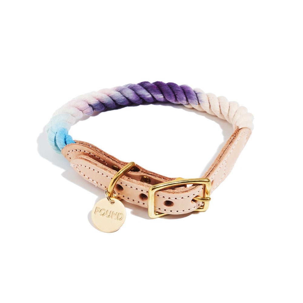 The Lois Cotton Rope Cat & Dog Collar