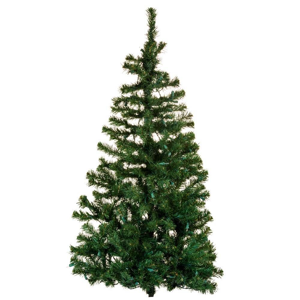 Kurt Adler 48-Inch Pre-Lit Norway Pine Wall Tree