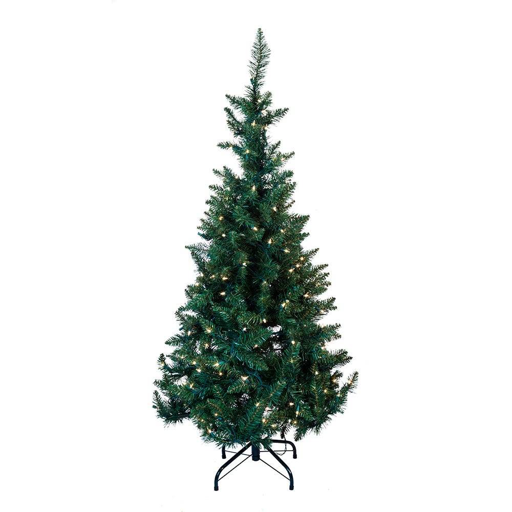 Kurt Adler 4.5-Foot Pre-Lit Green Pine Tree