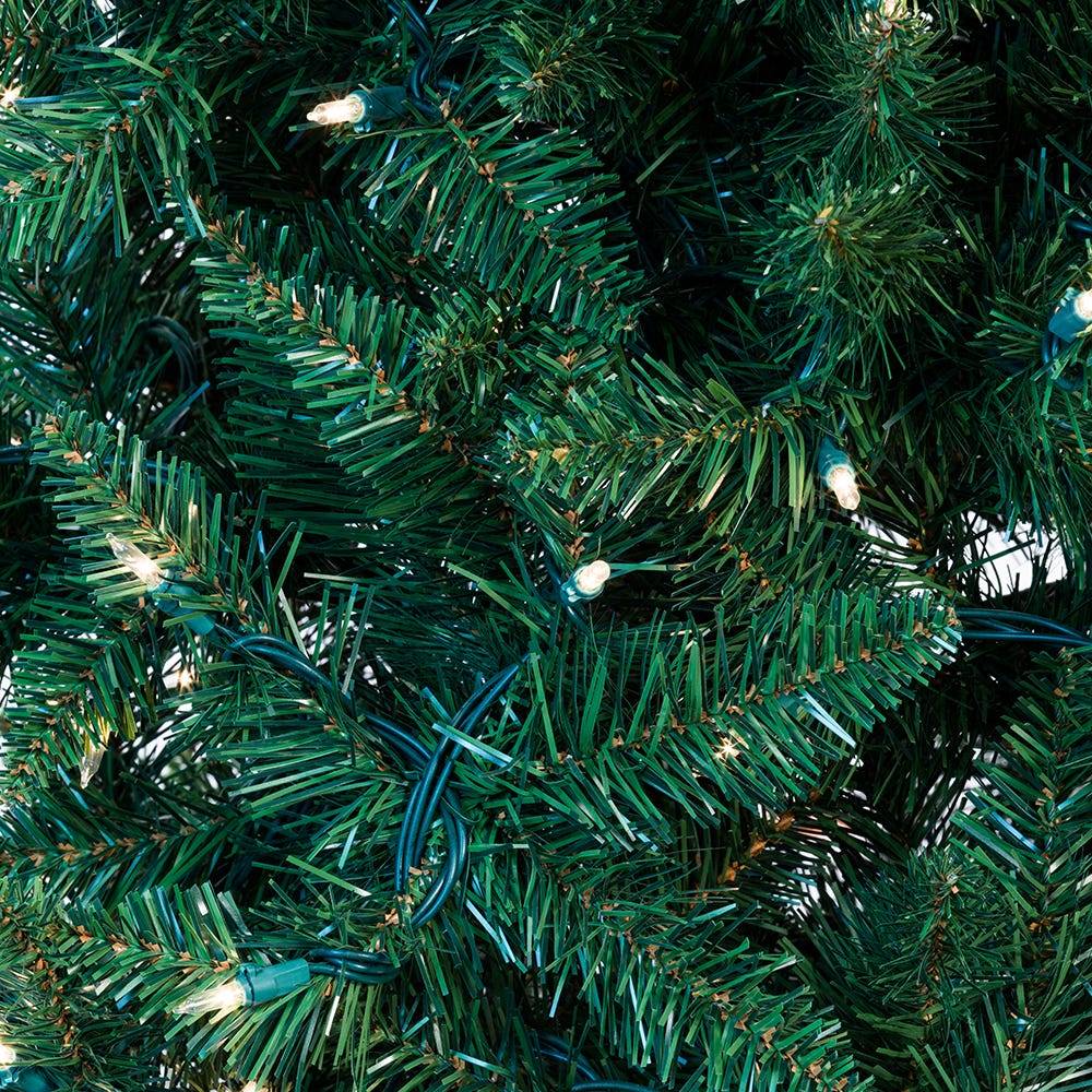 Kurt Adler 4.5-Foot Pre-Lit Green Pine Tree