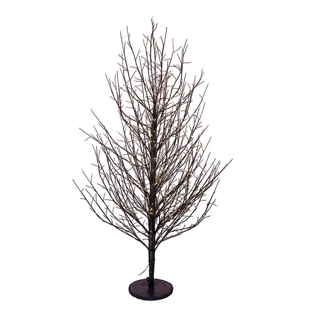 Kurt Adler 4-Foot Dark Brown Twig Tree with 1000 Warm white Cluster Lights