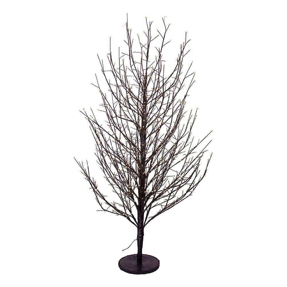 Kurt Adler 4-Foot Dark Brown Twig Tree with 1000 Warm white Cluster Lights