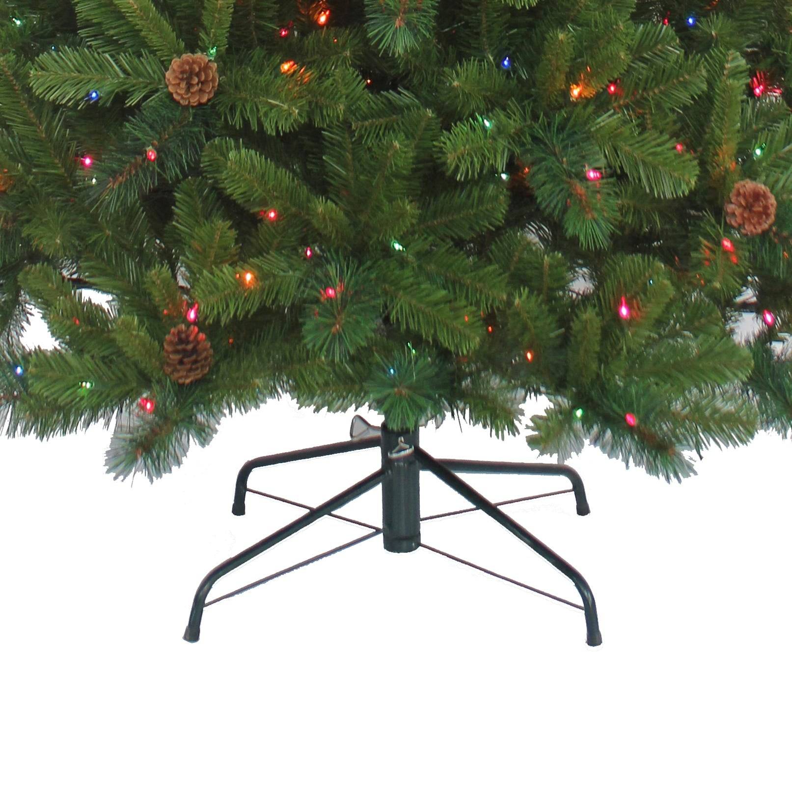 Kurt Adler 60-Inch Silver Treeskirt