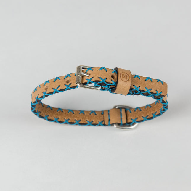 Sky Blue Cross-Collar