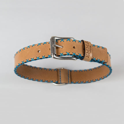 Sky Blue Cross-Collar