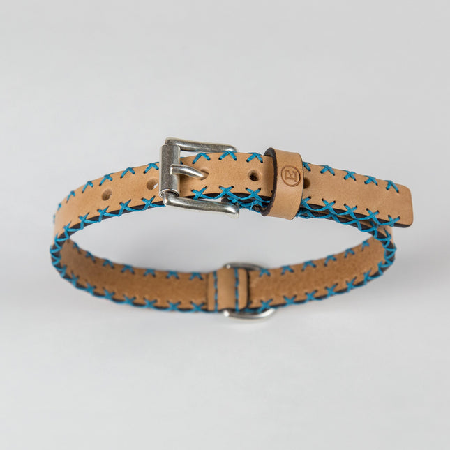 Sky Blue Cross-Collar