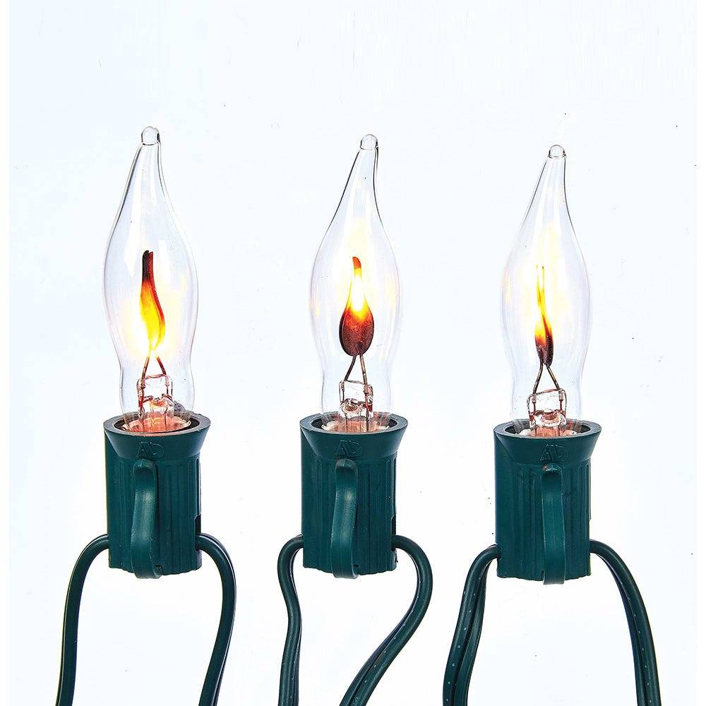 Kurt Adler 10-Light Flicker Flame Light Set