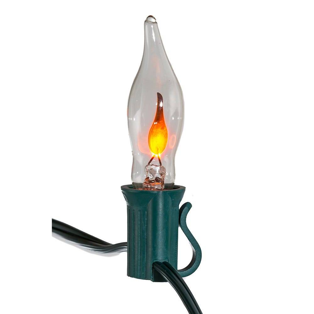 Kurt Adler UL 10-Light Flicker Flame Longer Light Set