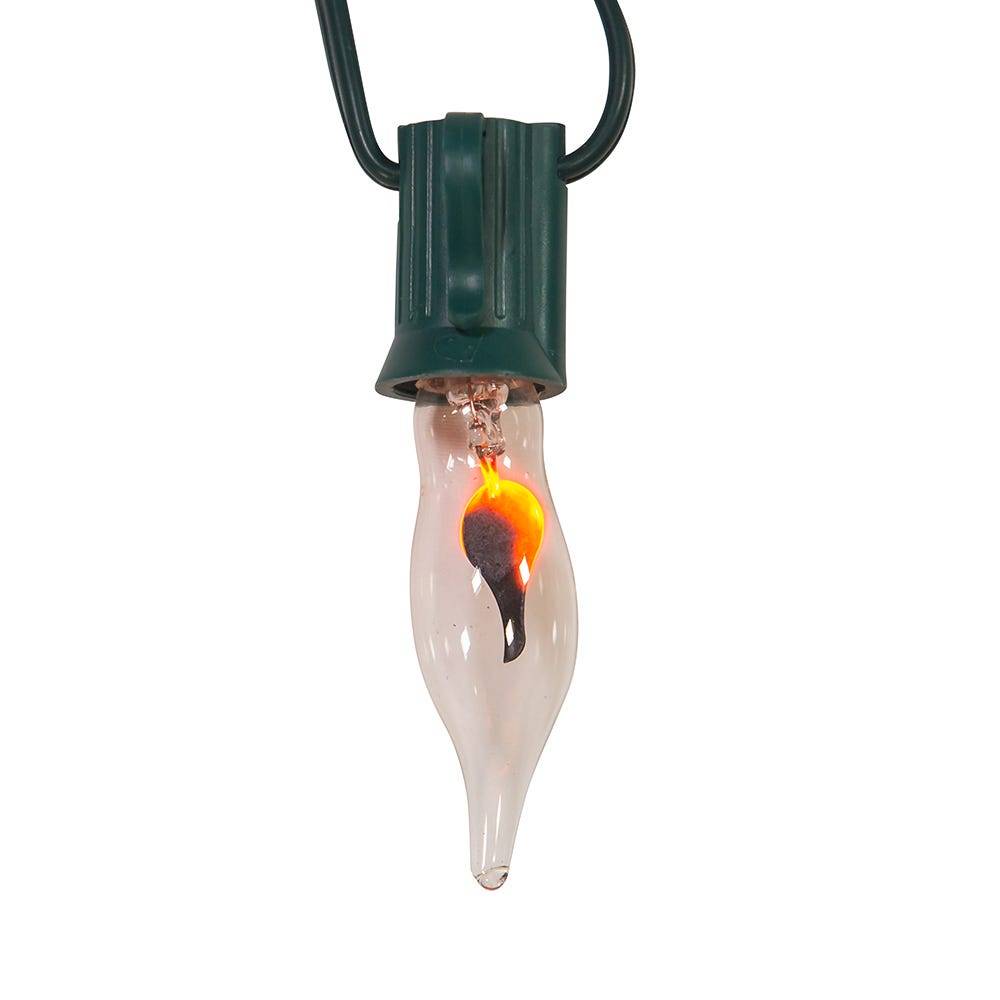 Kurt Adler UL 10-Light Flicker Flame Longer Light Set