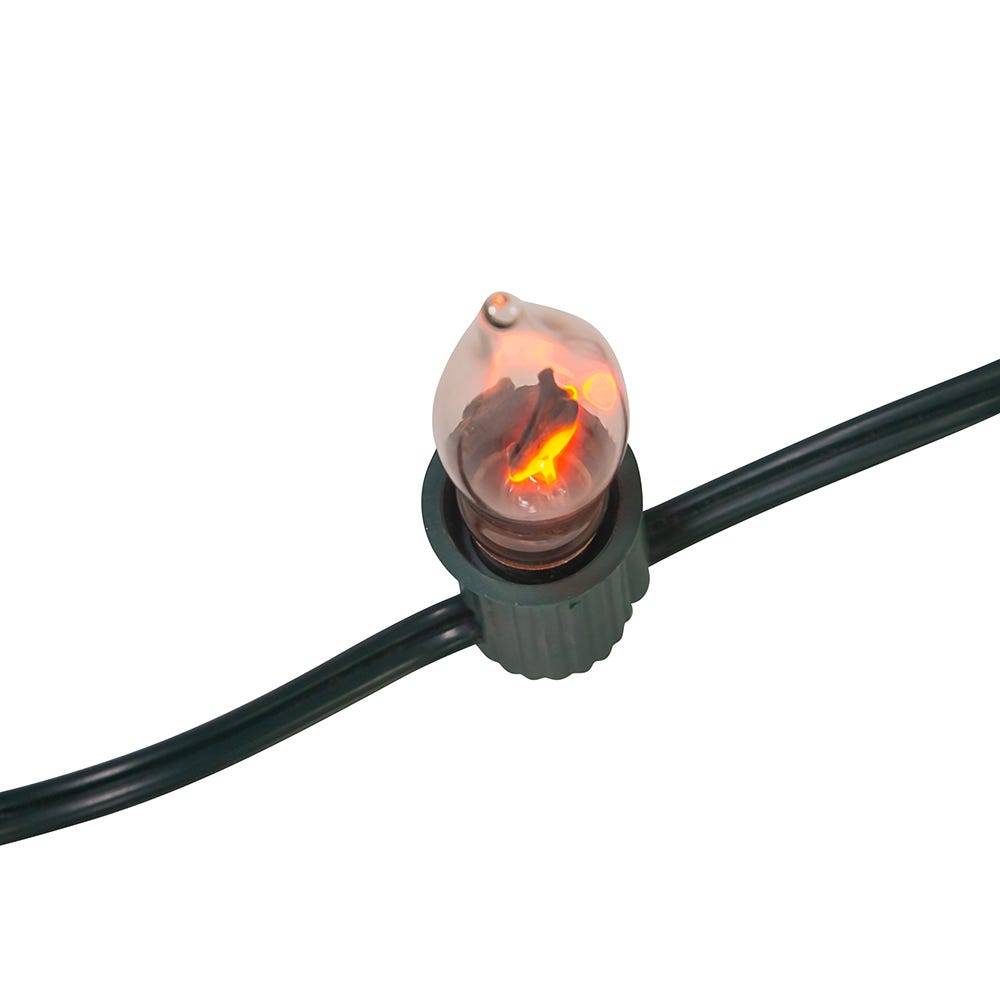 Kurt Adler UL 10-Light Flicker Flame Longer Light Set