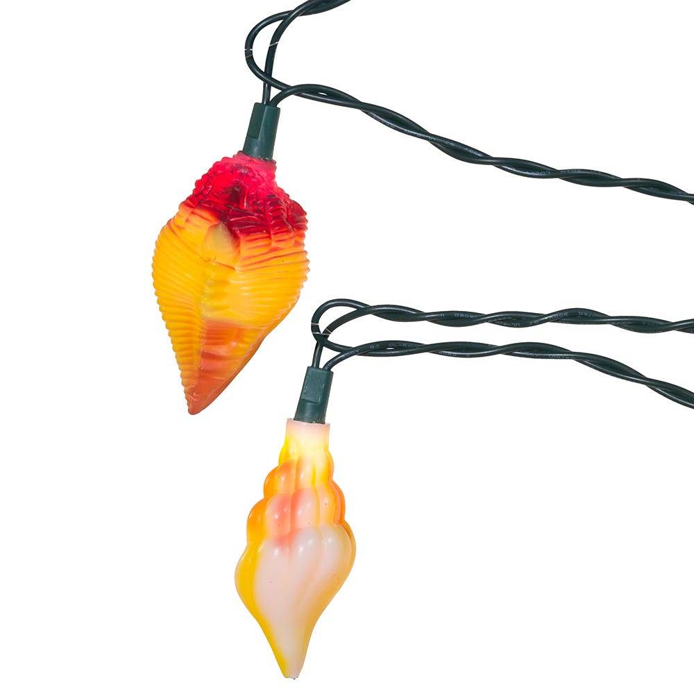 Kurt Adler 10-Light Conch and Shells Light Set