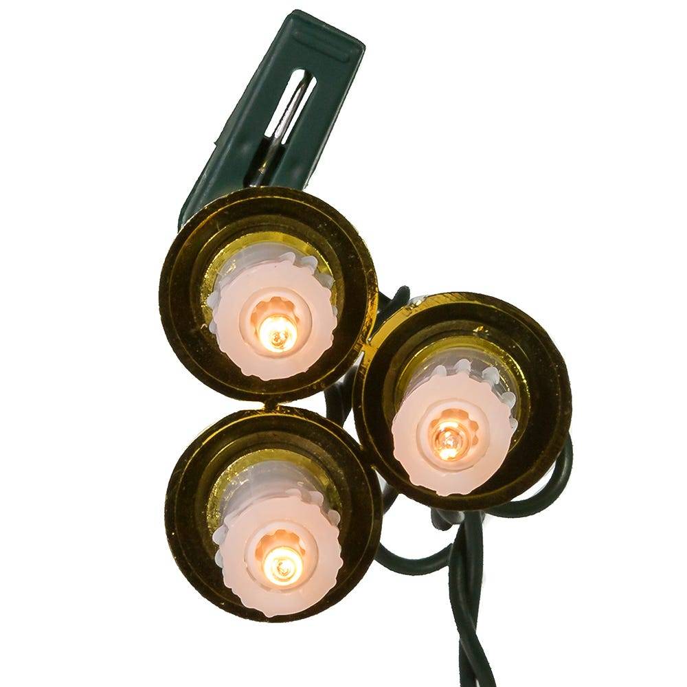 Kurt Adler 15-Light Triple Candle Light Set