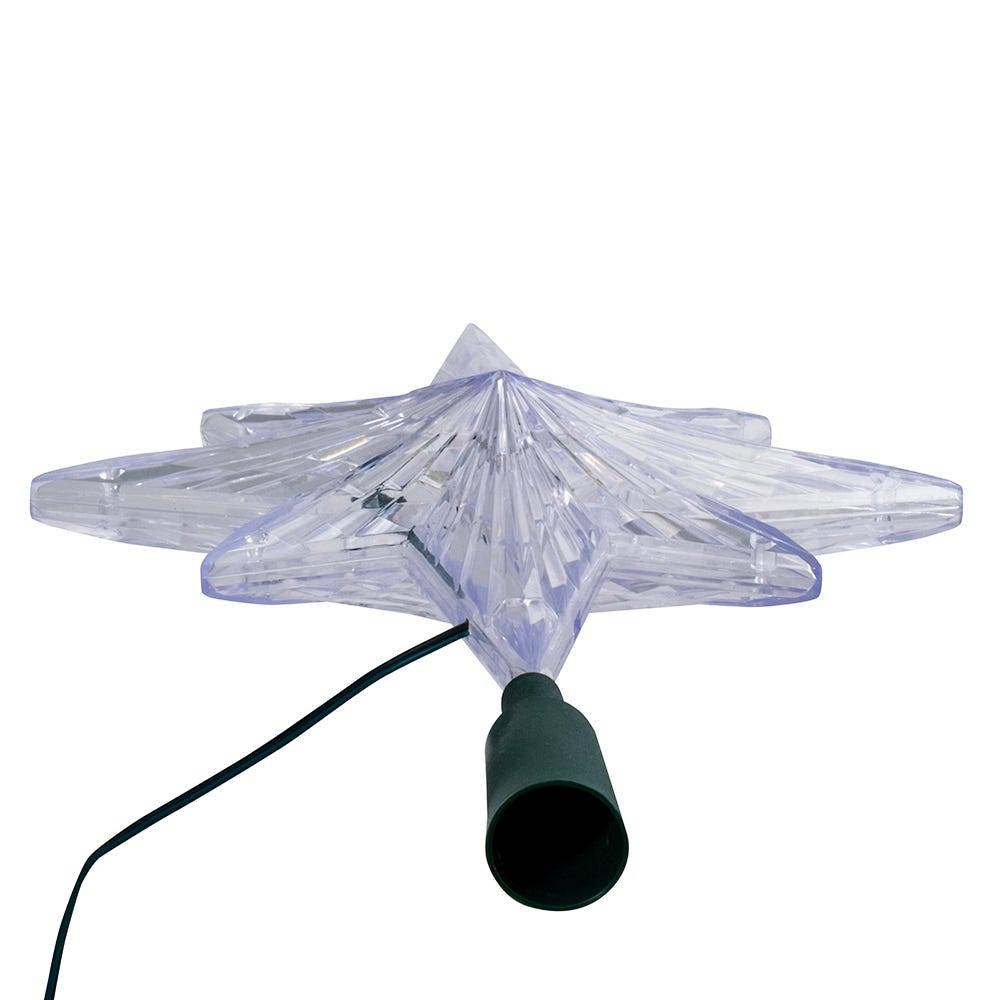 Kurt Adler 11.25-Inch UL Polar Star Treetop with LED Color-Changing Light