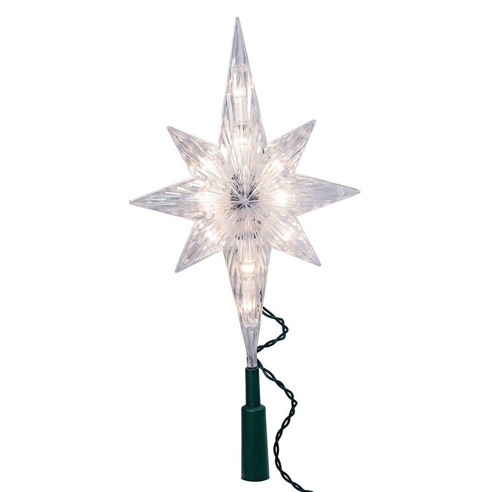 Kurt Adler 10-Light 11-Inch Bethlehem Star Treetop