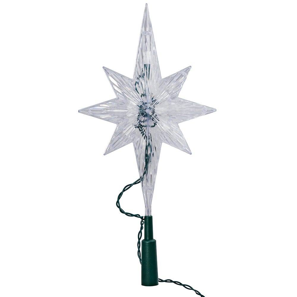 Kurt Adler 10-Light 11-Inch Bethlehem Star Treetop