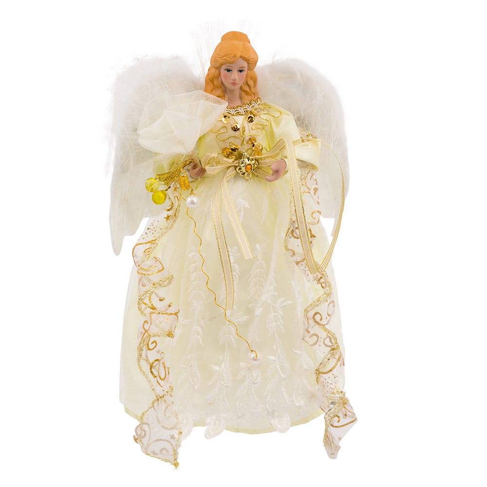 Kurt Adler 12-Inch LED Angel Treetop