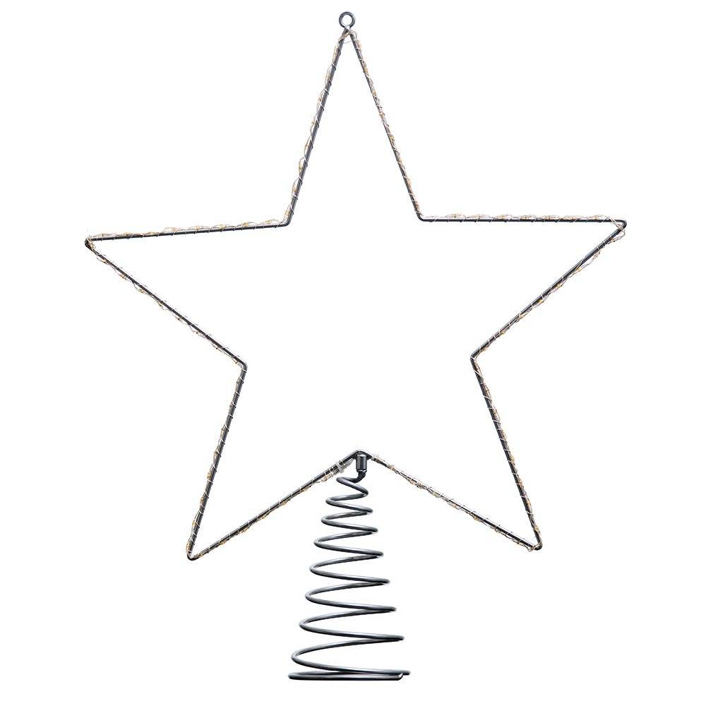 Kurt Adler 17.5-Inch Metal Lighted LED Star Treetop