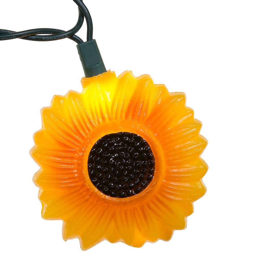 Kurt Adler UL 10-Light Sunflower Light Set