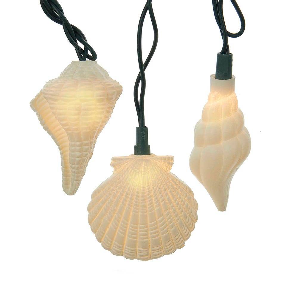 Kurt Adler UL 10-Light Shells and Starfish Light Set