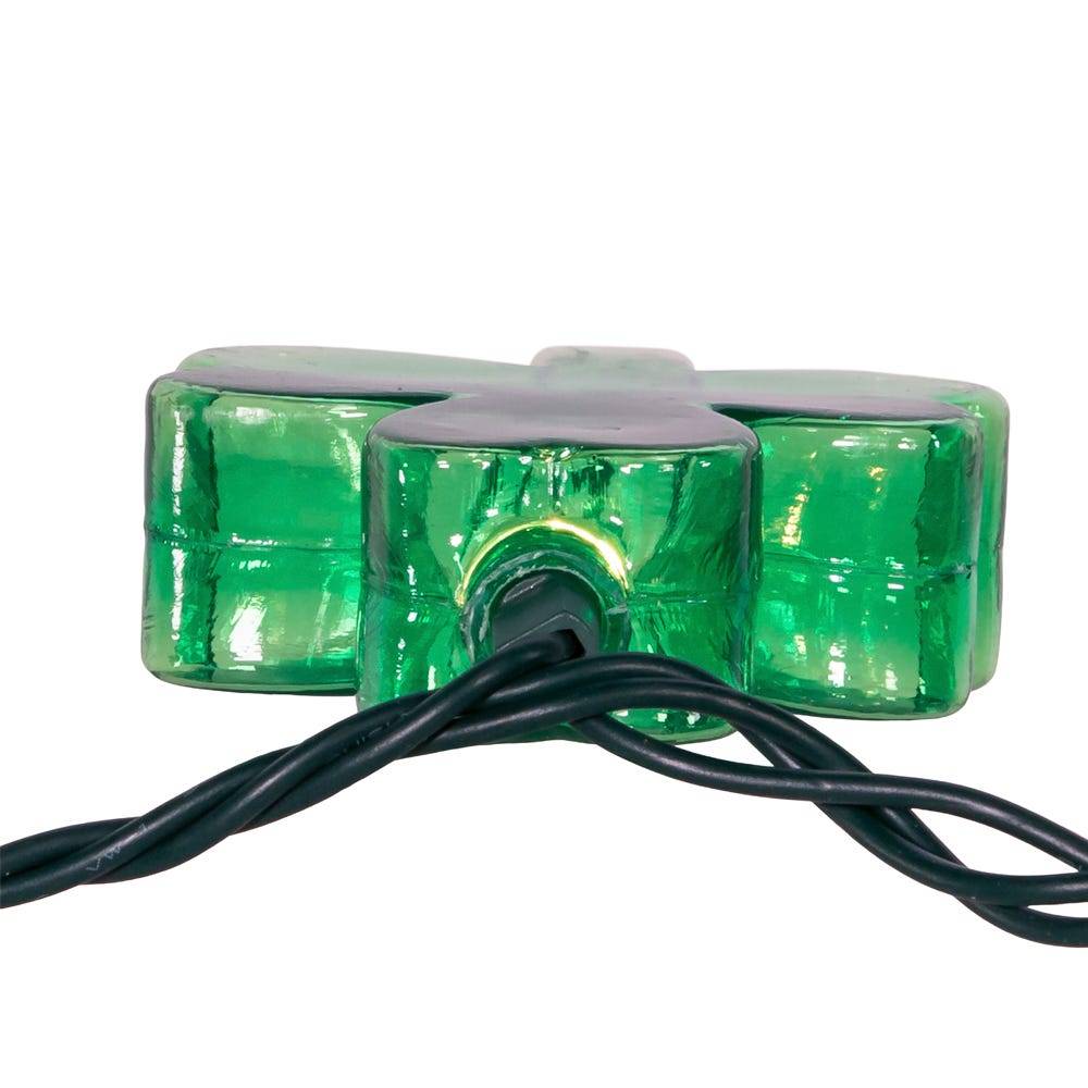 Kurt Adler UL 10-Light Shamrock Light Set