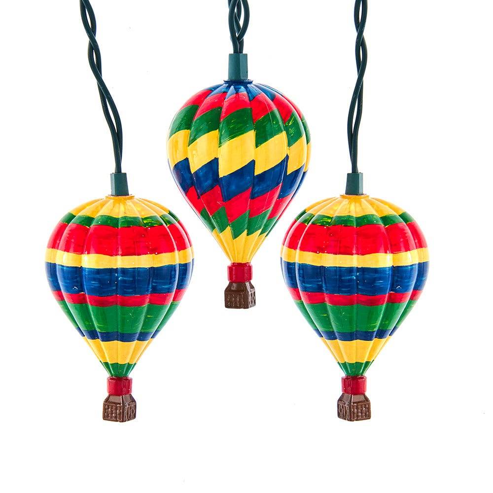 Kurt Adler UL 10-Light Hot Air Balloons Light Set