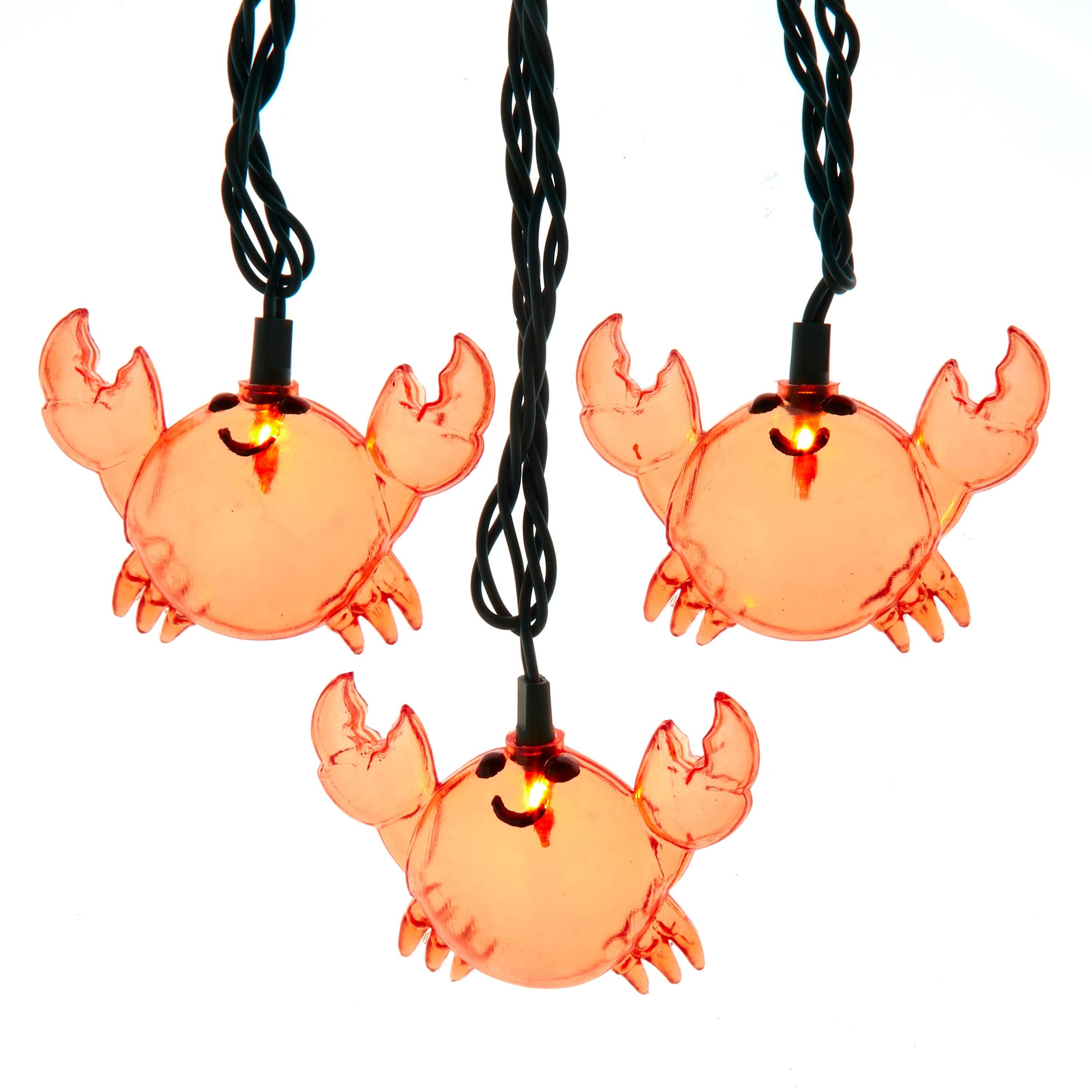 Kurt Adler 12-Foot UL 10-Light Crab Light Set