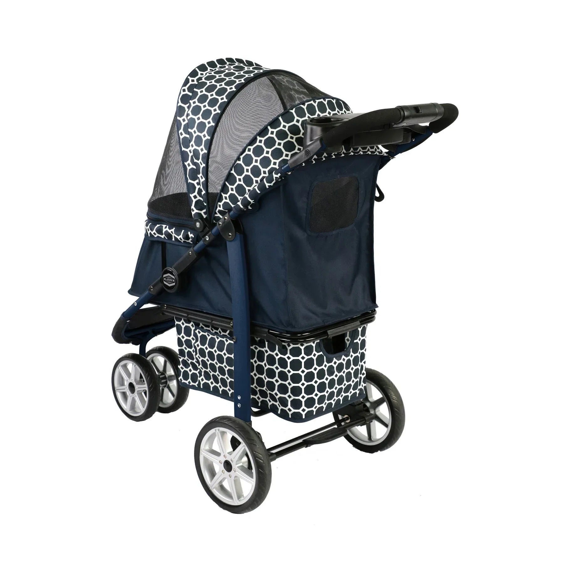 Gen7Pets Monaco Dress Blue Pet Stroller