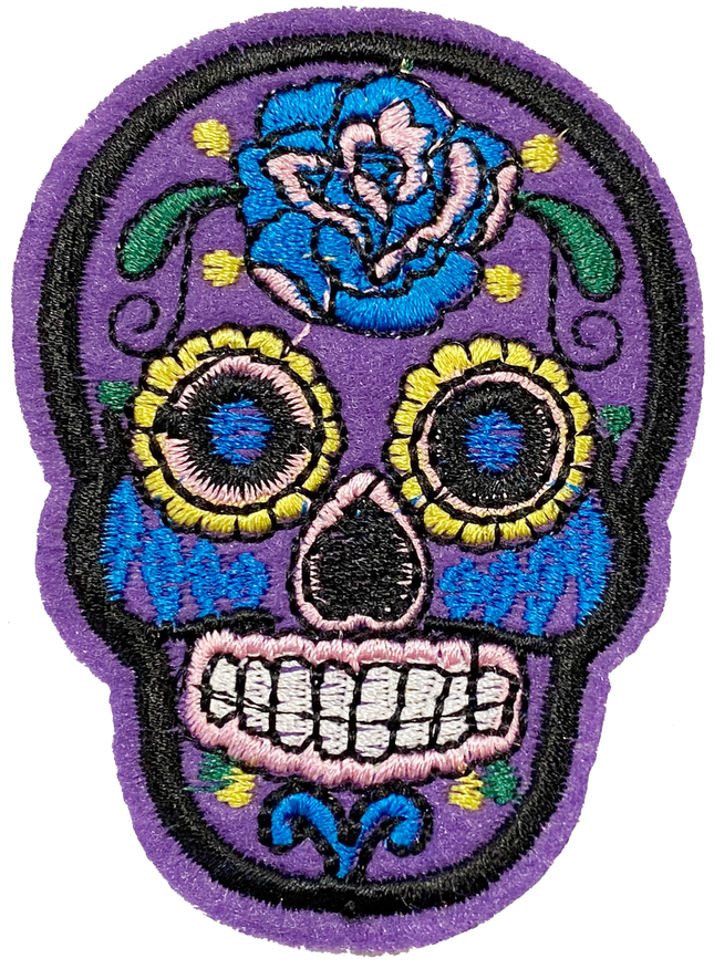 Sugar Skull (Purple) Patch