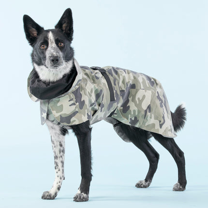 Recovery Raincoat Camo for Dogs