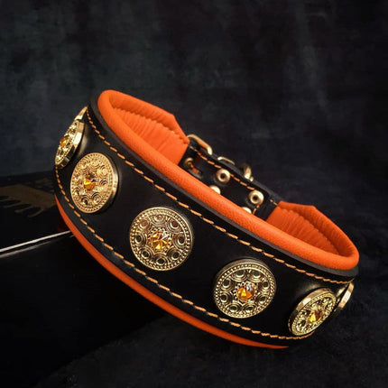 The "Bijou" collar orange