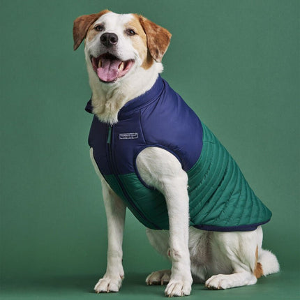 Vineyard Vines X Fma Pet Puffer Jacket, Turf Green