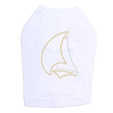 Sailboat (Small - Nailhead) - Dog Tank