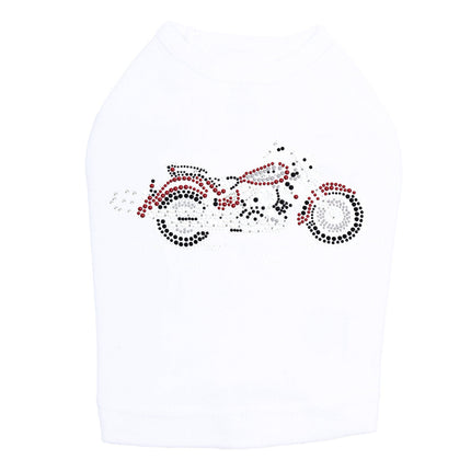 Motorcycle - Large Red & Black - Dog Tank