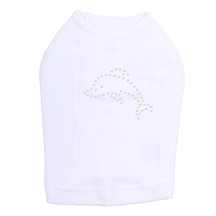 Dolphin (Small Rhinestone) - Dog Tank