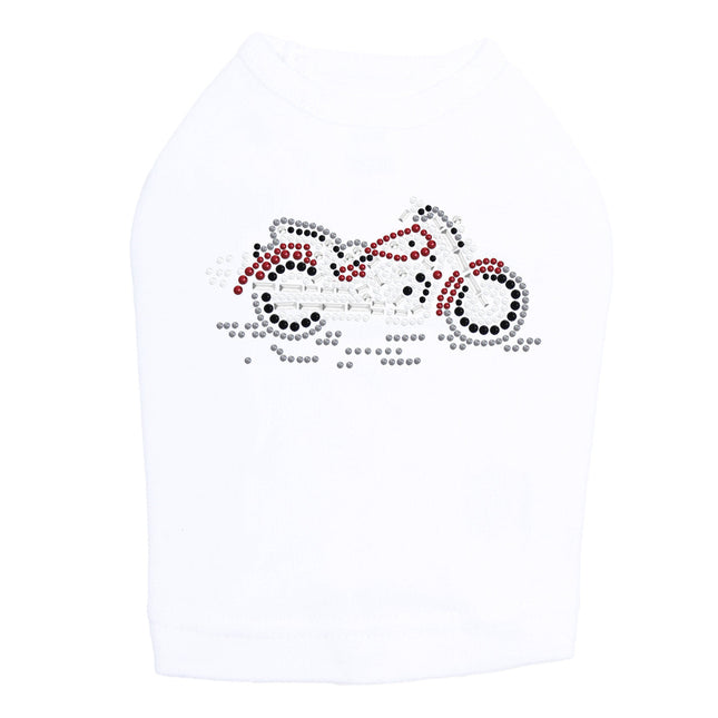 Motorcycle - Small Red & Black - Dog Tank