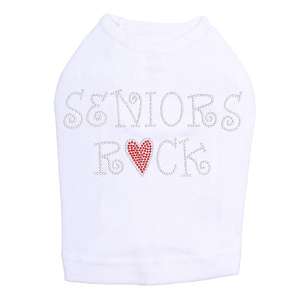 Seniors Rock Dog Tee