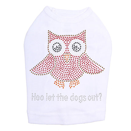 Pink Owl with Hoo Let the Dogs Out? - Dog Tank