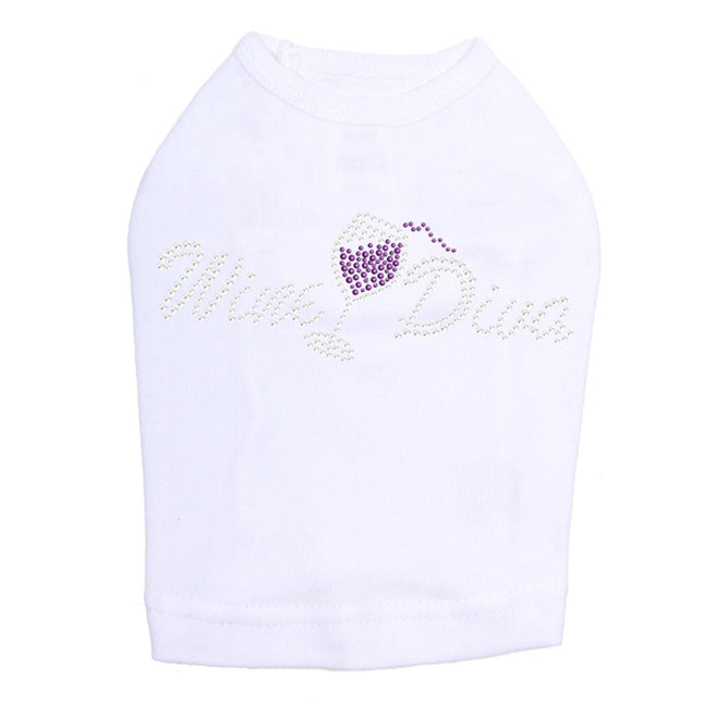 Wine Diva 1 - Dog Tank