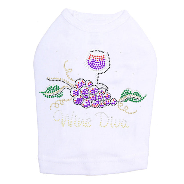 Wine Diva 2 - Dog Tank