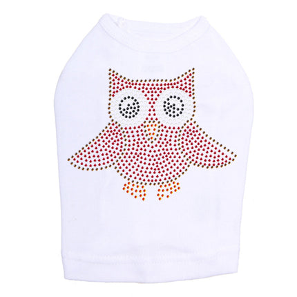 Pink Owl - Dog Tank