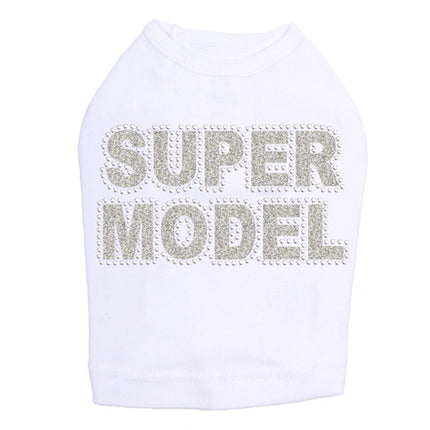 Super Model (Silver) - Dog Tank