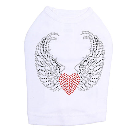 Heart with Wings 1 - Dog Tank