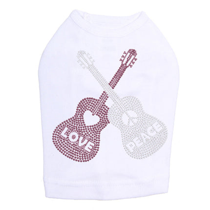 Guitars, Love, & Peace - Dog Tank