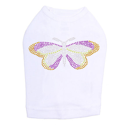 Magenta Butterfly - Dog Tank