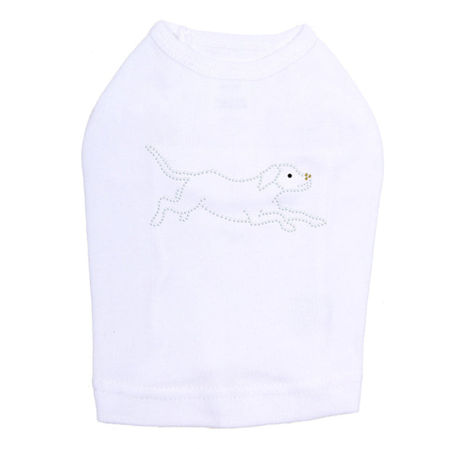 Labrador Retriever Outline - Dog Tank