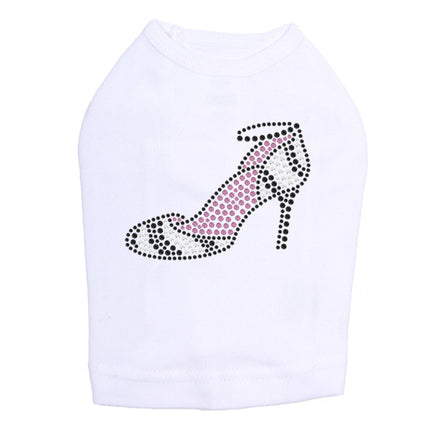 Zebra High Heels - Dog Tank