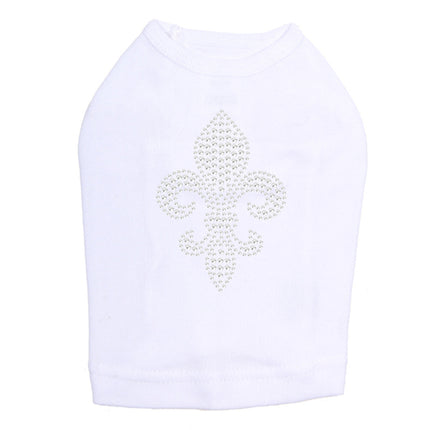 Fleur de Lis (Rhinestone) - Dog Tank